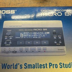 BOSS MICRO BR Multi 4 Track Recorder